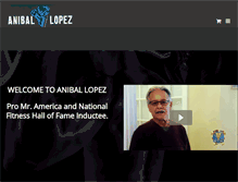 Tablet Screenshot of aniballopez.com